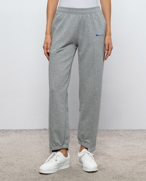Vetements Серые меланжевые спортивные штаны WH27SP224G