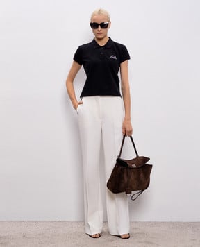 Balenciaga Черное поло с логотипом 858098TTVT8