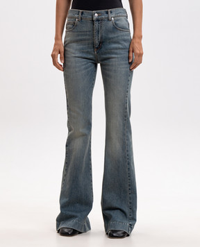 Alexander McQueen Сині джинси кльош A005FSQMAC4