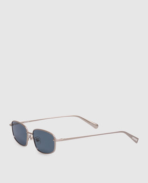 Jacquemus Серебряные солнцезащитные очки JAC222C1SUN
