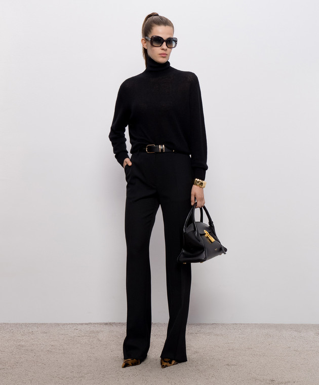 Tom Ford Черные брюки из шерсти PAW686FAX1667 изображение 2