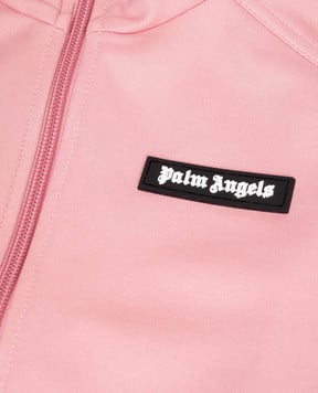 Palm Angels Детская розовая спортивная куртка с логотипом PGBD008F25FAB00112+