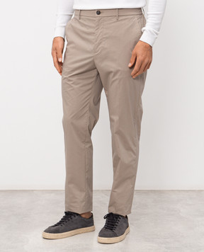 Peserico Бежеві штани з нашивкою логотипа R5472503654