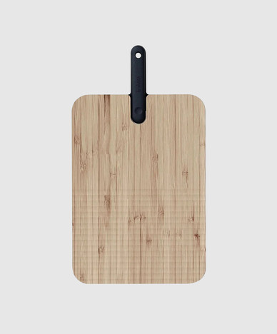 Бамбуковая доска Artu для нарезки хлеба со встроенным ножом для хлеба