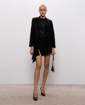 Givenchy Черный жакет из шерсти BW30RB167D