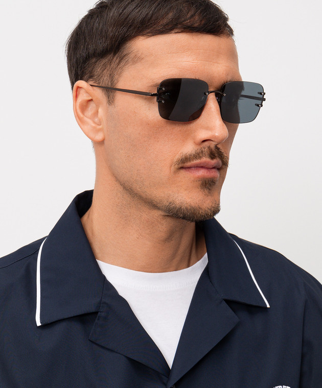 Linda Farrow Темно-коричневі сонцезахисні окуляри Sasha LFL1476C3SUN зображення 2