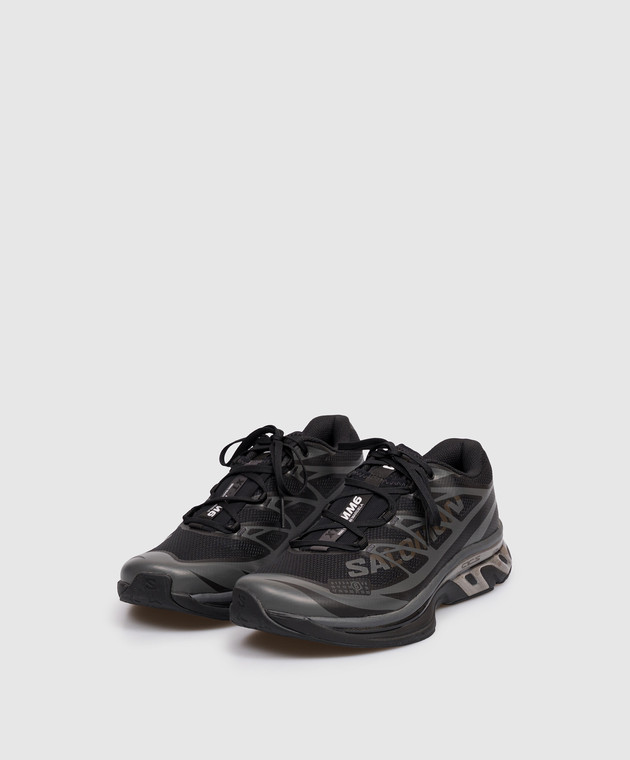 Maison Margiela MM6 Чорні кросівки з принтом логотипа SH1WS0020P6303 зображення 2