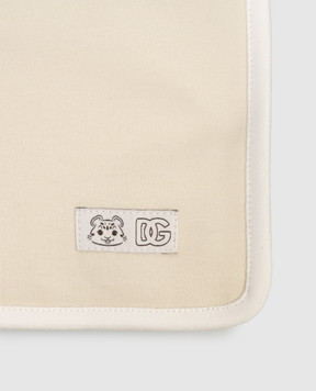 Dolce&Gabbana Дитяча двостороння ковдра з принтом LNJA88G7PNL