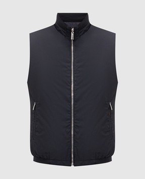 MooRER Синій двосторонній жилет FIORESI FIORESIWK