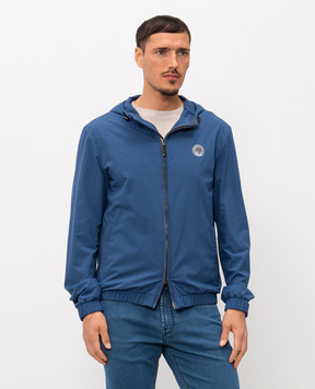 Stefano Ricci Синяя ветровка M6J6100040PL001H