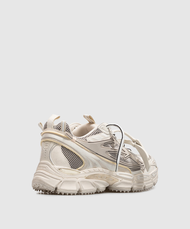 Off-White Бежевые кроссовки Be Right Back Wonder Out с фактурным логотипом OF05753267 изображение 3