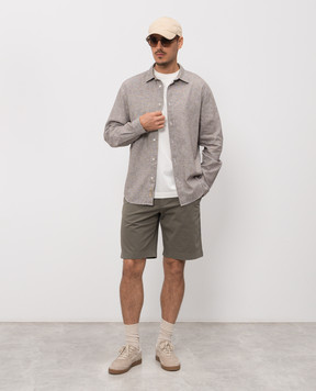 Woolrich Шорти кольору хакі CFWOSH2015MRUT5262