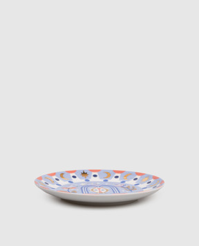 Bitossi Home Блакитна порцелянова тарілка для закусок Acquarius AST00003