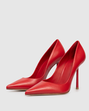 Le Silla Червоні шкіряні туфлі BELLA 4215C090BXPPNEM
