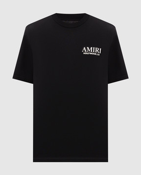 AMIRI Чорна футболка Bones Stacked AMJYTE1075