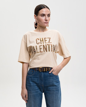 Valentino Коричневий замшевий ремінь Flaneuse 8W2T0SV3SWU