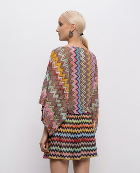 Missoni Топ в узор с люрексом MS26SK06BR014K