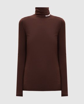 Jil Sander Коричневий гольф з вовною J40GC0020J70021