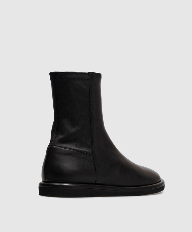 Officine Creative Черные кожаные ботинки Marjory MARJORY106NERO изображение 3