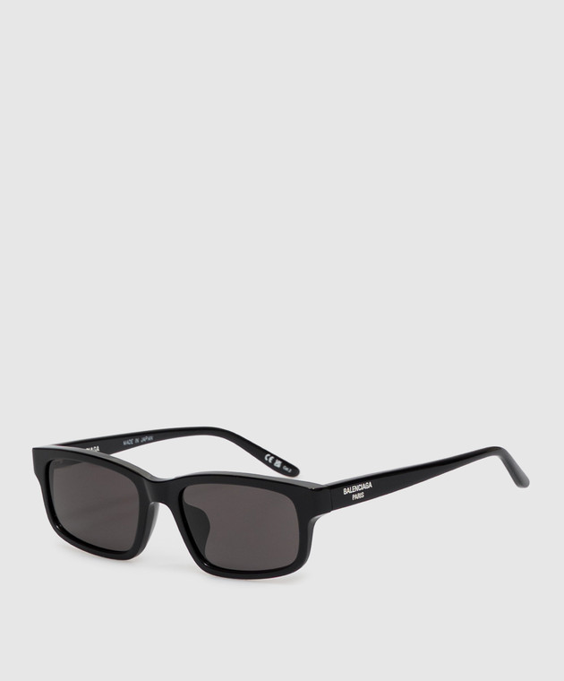 Balenciaga Черные очки Daily Rectangle 870678T0039 изображение 3
