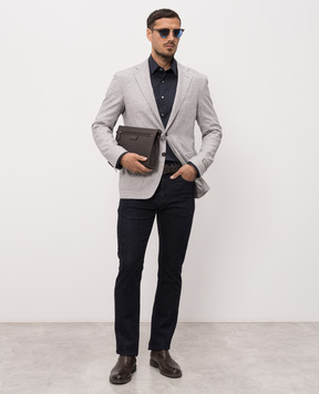 Canali Синя сорочка GA03292CCL70A1