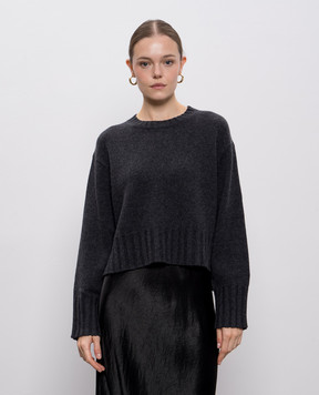 Allude Сірий джемпер з вовни та кашеміру 25517102