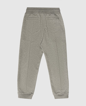 Brunello Cucinelli Дитячі сірі джогери BM831E331C