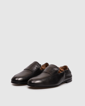 Givenchy Черные кожаные лоферы BH203UH1Y5