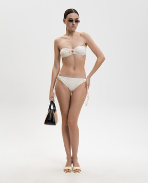 Jil Sander Білий ліф від купальника Tangle J40BR0003J20011