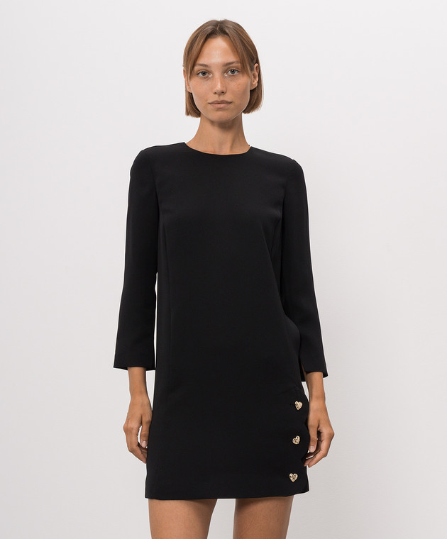 Twinset Черное платье мини 262TP2045 изображение 3