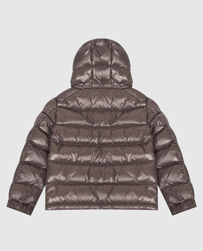 Moncler ENFANT Детский серый пуховик Maya L29541A1252068950