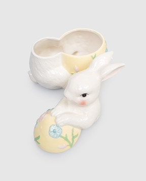 Palais Royal Керамічна банка для зберігання продуктів у формі великоднього кролика з яйцем 38484