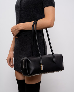 Alexander Wang Чорна шкіряна сумка-багет Roux 20425K14L