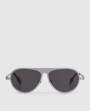 JW Anderson Серебристые очки JWA05-Aviator EW0022FA0500
