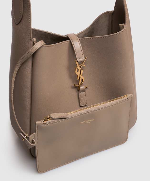 Saint Laurent Коричневая кожаная сумка LE 5À7 850533AAAUQ изображение 4