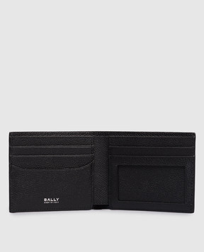Bally Черный портмоне кошелек Essential с фактурным логотипом MLW08JVT574