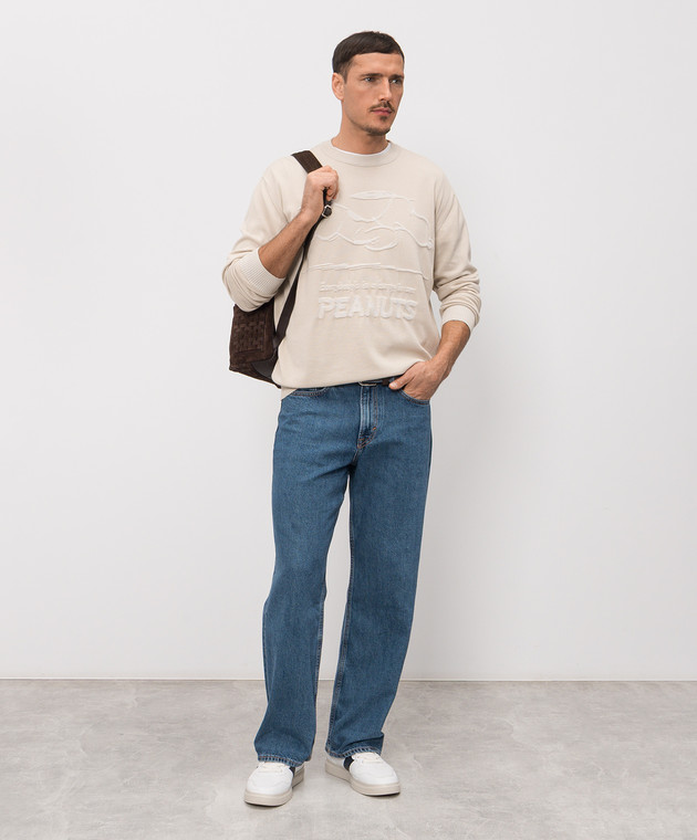 Iceberg Бежевий джемпер з візерунком A0067604 зображення 2