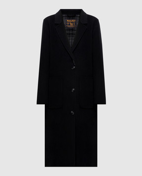 Woolrich Чорне пальто з вовни CFWWOU2217FRUT3792
