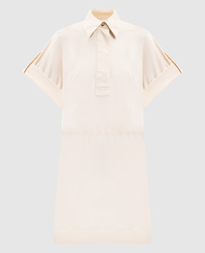 JOSEPH Платье Ali цвета айвори с льном JF009756