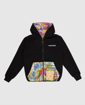 Sprayground Дитяча двостороння спортивна куртка Jelly World Fixes SPY1273E