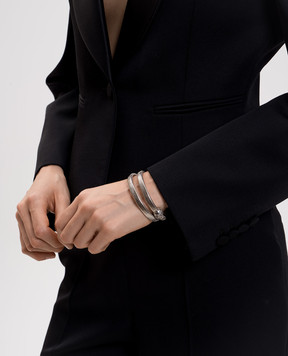 Reco Серебристый браслет в два оборота BR2792