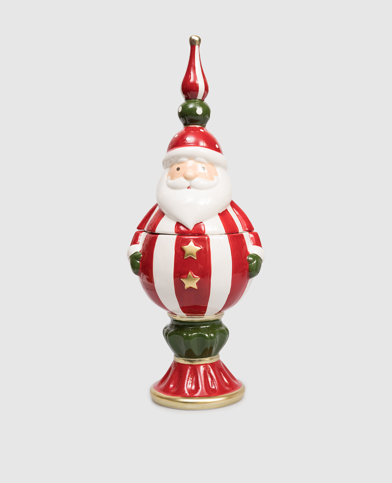 

Рождественская конфета в виде Санта-Клауса, Красный, Декор