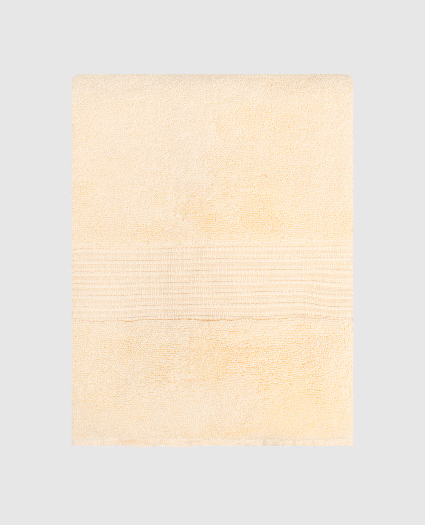 Желтое махровое полотенце Chicago