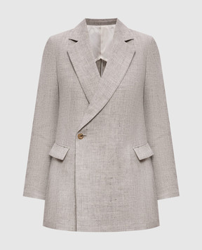 Intoca Сірий жакет з льону 261LIPJA1101