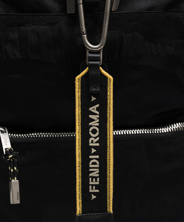 Fendi Чорний рюкзак Climb 7VZ096B12T зображення 4
