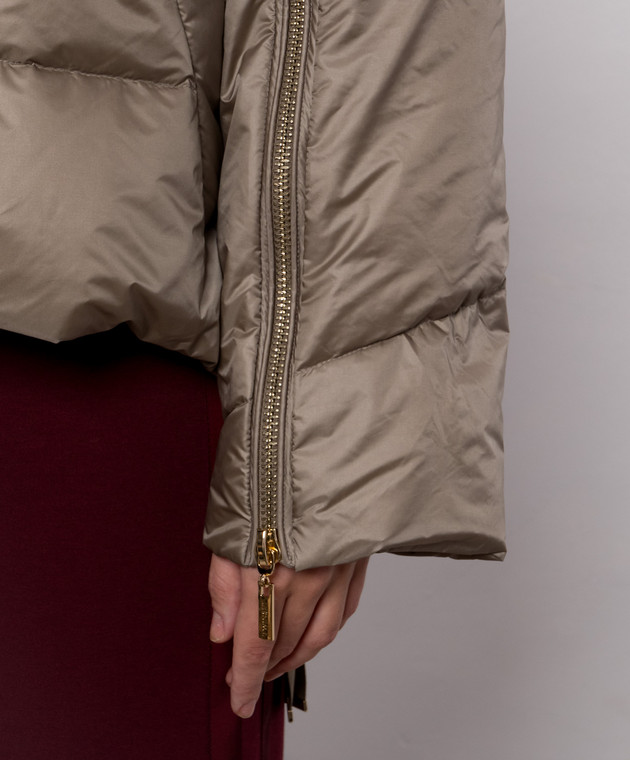 Twinset Пуховик цвета хаки 262TT2620 изображение 5