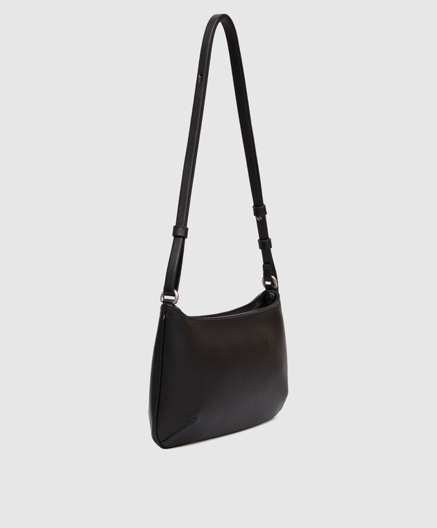 Palm Angels Черная кожаная сумка Giorgina PWNN028S26LEA001 изображение 3