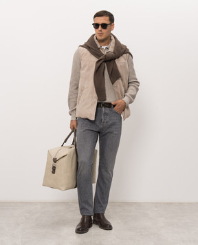 Brunello Cucinelli Сірі джинси M229PX1290