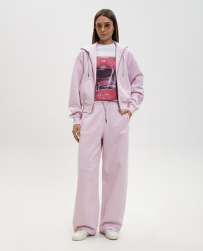 Alexander Wang Рожева утеплена спортивна куртка 1CC2262779