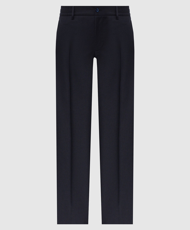 Bertolo Cashmere Синие брюки 000305001391